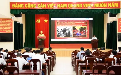 Bộ Tư lệnh Vùng Cảnh sát biển 3 bế mạc Hội thi Báo cáo viên giỏi năm 2026