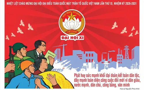 Hơn 1.300 đại biểu tham dự Đại hội MTTQ Việt Nam lần thứ XI
