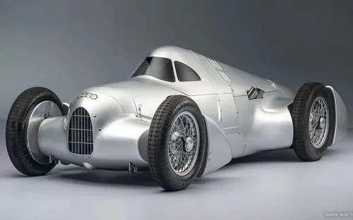 Audi hồi sinh “Mũi tên bạc” Auto Union Lucca từng lập kỷ lục tốc độ gần 327 km/h