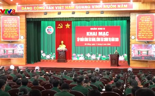 Quân khu 5 khai mạc tập huấn công tác Đảng, công tác chính trị năm 2026