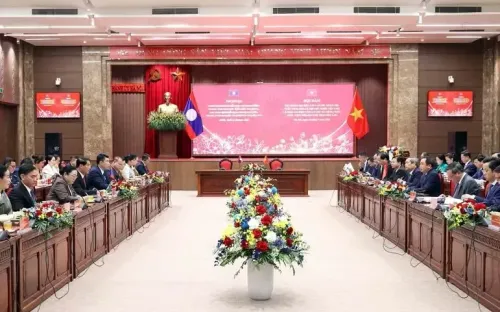 Hà Nội và Vientiane tăng cường hợp tác toàn diện giai đoạn 2026-2030