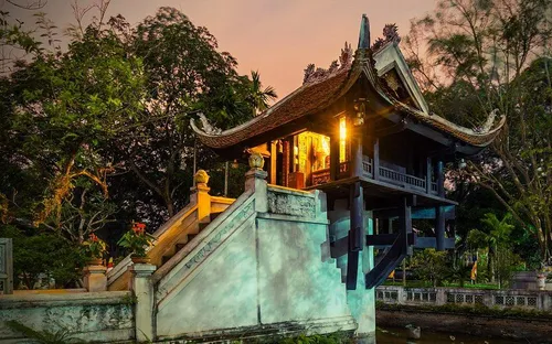 Chùa Một Cột – Đóa sen nghìn năm giữa lòng Hà Nội
