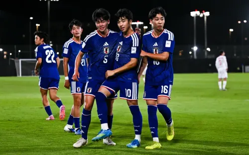 U17 Nhật Bản thắng đậm U17 Tajikistan, thẳng tiến vào bán kết giải châu Á