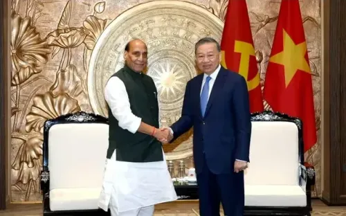 Tổng Bí thư, Chủ tịch nước Tô Lâm tiếp Bộ trưởng Quốc phòng Ấn Độ Rajnath Singh