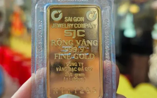 Giá vàng trong nước phục hồi nhẹ, vẫn cao hơn thế giới hơn 18 triệu đồng/lượng