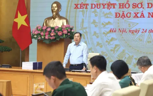Hơn 10.000 hồ sơ đặc xá được thẩm định, trình Chủ tịch nước xem xét quyết định