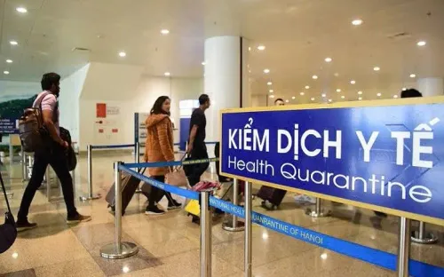 Từ 1/7/2026, người nhập cảnh phải khai báo y tế theo quy định mới