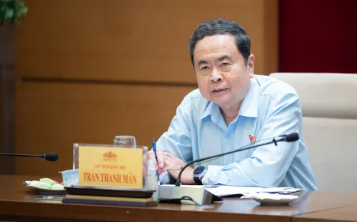 Chủ tịch Quốc hội Trần Thanh Mẫn yêu cầu nâng cao chất lượng tham mưu, đẩy mạnh chuyển đổi số trong các cơ quan Đảng