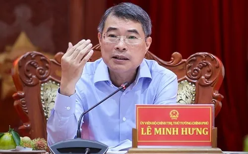 Thủ tướng Lê Minh Hưng yêu cầu Đồng Tháp đổi mới tư duy điều hành, tạo đột phá tăng trưởng
