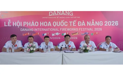 Sẵn sàng khai mạc lễ hội pháo hoa quốc tế Đà Nẵng DIFF 2026