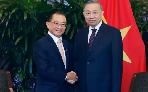Tổng Bí thư, Chủ tịch nước Tô Lâm hội kiến Chủ tịch Quốc hội Singapore, thúc đẩy hợp tác nghị viện và Đối tác chiến lược toàn diện