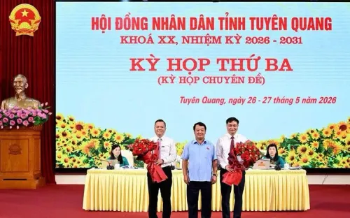 Tuyên Quang có thêm 2 Phó Chủ tịch UBND tỉnh nhiệm kỳ 2026-2031