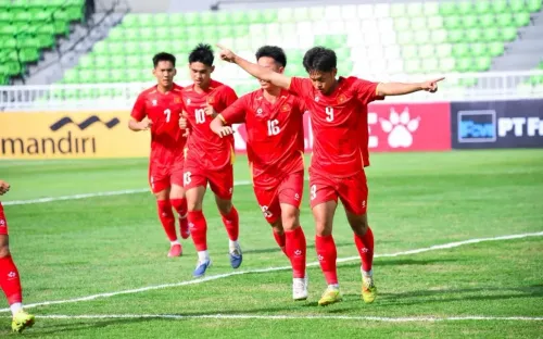 Công Hậu bùng nổ, U19 Việt Nam đại thắng Myanmar 5-0 tại giải Đông Nam Á