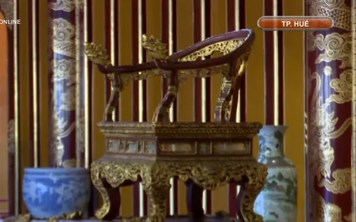 Bảo vệ tôn nghiêm di sản dân tộc: Hoàn thành phục chế ngai vàng triều Nguyễn