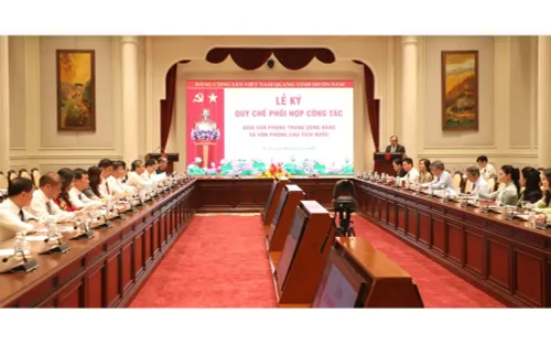 Ký kết Quy chế phối hợp giữa Văn phòng Trung ương Đảng và Văn phòng Chủ tịch nước