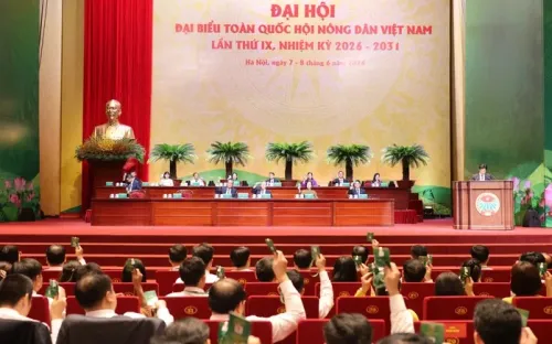 Đại hội Hội Nông dân Việt Nam lần thứ IX quy tụ 600 đại biểu, xác định mục tiêu phát triển nông dân trong giai đoạn mới