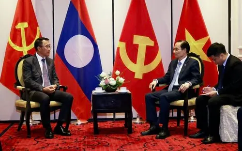 Việt Nam - Lào tăng cường phối hợp triển khai các thỏa thuận chiến lược giữa hai Đảng, hai Nhà nước