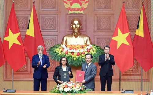 Việt Nam – Timor-Leste thúc đẩy hợp tác toàn diện, hướng tới quan hệ phát triển sâu rộng và thực chất