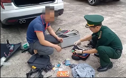 Bắt giữ đối tượng vận chuyển ma tuý khu vực biên giới biển