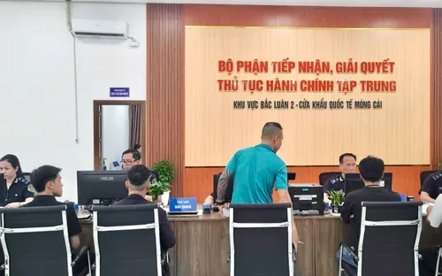 Quảng Ninh vận hành bộ phận thủ tục hành chính tập trung tại Bắc Luân 2