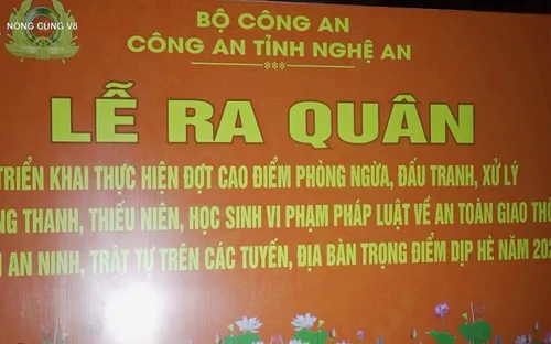 Nghệ An: Kiên quyết chấn chỉnh vi phạm pháp luật trong thanh thiếu niên: Bước đi quyết liệt bảo đảm an ninh trật tự tại địa phương