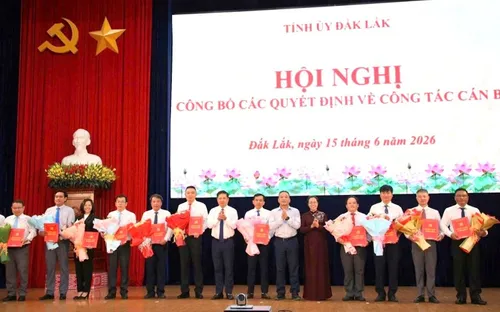Đắk Lắk điều động ông Cao Đình Huy giữ chức Giám đốc Sở Tài chính