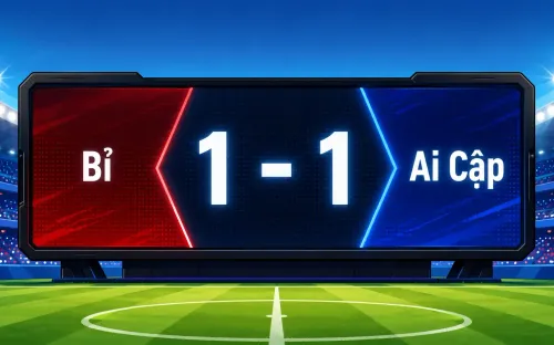 Bỉ thoát thua trước Ai Cập trong trận cầu hấp dẫn tại World Cup 2026