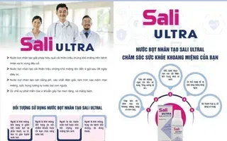 Nước bọt nhân tạo Sali Ultra: Đồng hành cùng người gặp tình trạng khô miệng mãn tính