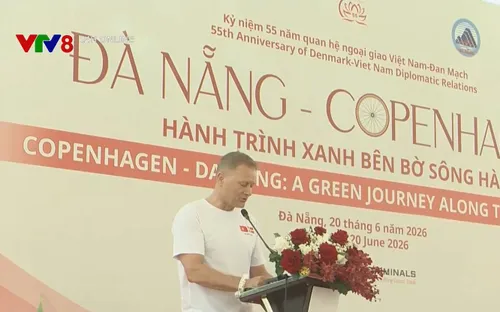 Khai mạc sự kiện “Đà Nẵng - Copenhagen: Hành trình xanh bên bờ sông Hàn”