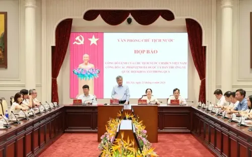 Chủ tịch nước công bố 2 Pháp lệnh mới, thúc đẩy chuyển đổi số và cải cách pháp luật, hiệu lực từ 1/7/2026
