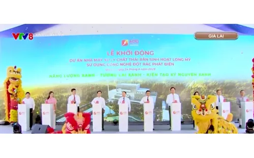 Gia Lai: Khởi động dự án nhà máy điện rác Long Mỹ -  Bước tiến trong phát triển kinh tế tuần hoàn và tăng trưởng xanh