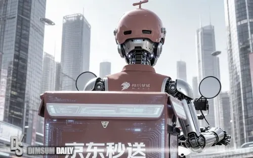 Làn sóng robot giao hàng tại Trung Quốc đặt hàng triệu lao động trước nguy cơ mất việc