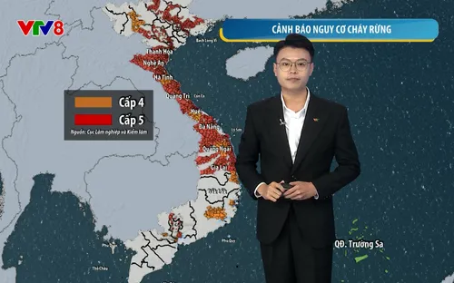 Dự báo thời tiết ngày 25/6: Nắng nóng đỉnh điểm ở Trung Bộ: Có nơi vượt ngưỡng 40°C, nguy cơ cháy rừng ở mức cực kỳ nguy hiểm