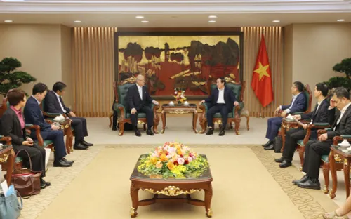 Phó Thủ tướng Lê Tiến Châu đề nghị Nhật Bản thúc đẩy hợp tác đào tạo nhân lực chất lượng cao