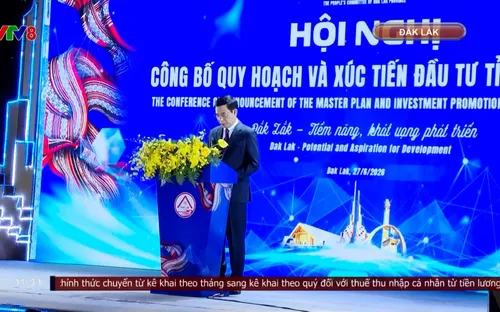 Hội nghị Công bố quy hoạch và xúc tiến đầu tư tỉnh Đắk Lắk