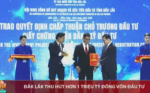 Đắk Lắk thu hút hơn 1 triệu tỷ đồng vốn đầu tư nhờ đột phá quy hoạch