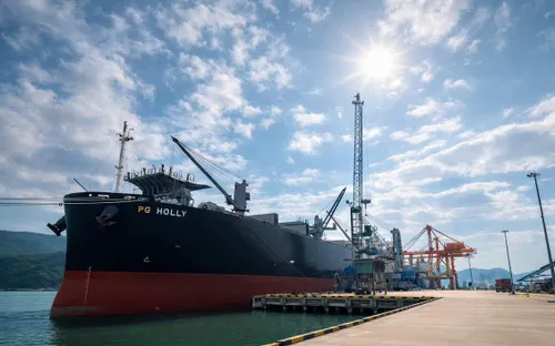Chấp thuận chủ trương tiếp nhận tàu 85.000 DWT giảm tải tại Cảng Quy Nhơn