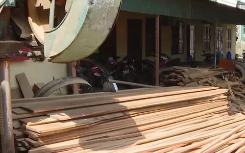 Nghệ An: Người dân bức xúc vì xưởng sản xuất đồ gỗ gây ô nhiễm kéo dài