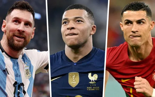 Mbappe san bằng thành tích của Messi, Ronaldo thất thế trong cuộc đua Vua phá lưới World Cup 2026
