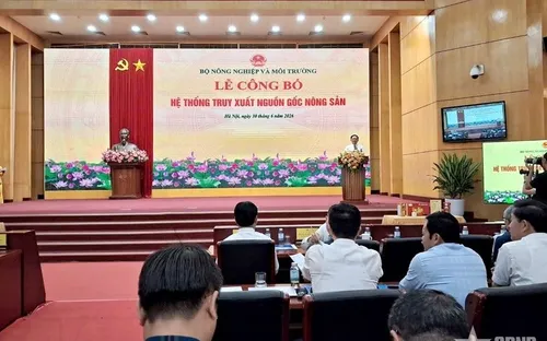 Công bố hệ thống truy xuất nguồn gốc nông sản
