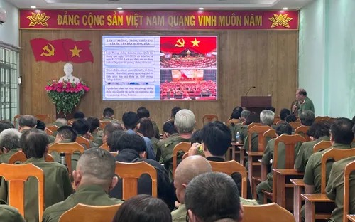 Khánh Hòa: Tập huấn kỹ năng cứu hộ và ứng phó thiên tai cho lực lượng an ninh cơ sở