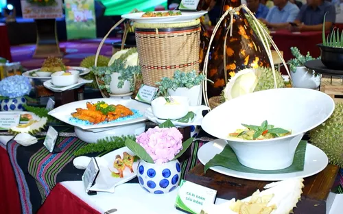 Độc đáo ẩm thực từ sầu riêng