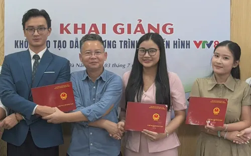 VTV8 khai giảng khóa đào tạo người dẫn chương trình