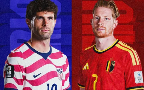 Mỹ đấu Bỉ: Quyết định gây tranh cãi của FIFA phủ bóng đại chiến vòng 1/8 World Cup