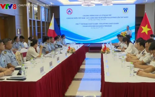 Giao lưu giữa Cảnh sát biển Việt Nam và lực lượng bảo vệ bờ biển Phillipines