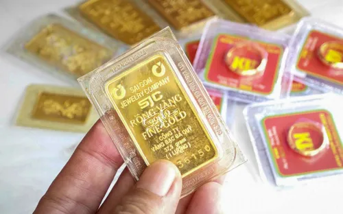 Giá vàng trong nước giữ nguyên sau cú giảm mạnh, vàng miếng vẫn trên mốc 148 triệu đồng/lượng