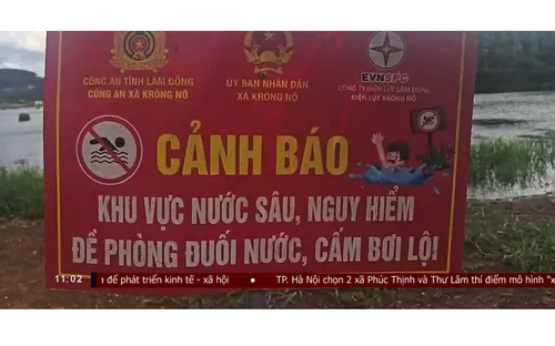 Nguy cơ đuối nước từ các hồ thủy lợi Lâm Đồng: hồi chuông cảnh báo khẩn thiết về công tác bảo đảm an toàn cho trẻ em vào mùa hè