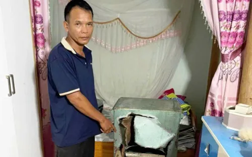 Đột nhập nhà lúc chủ vắng mặt, người đàn ông trộm gần 150 triệu đồng tiền vàng rồi bỏ trốn