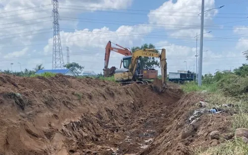 Đồng Tháp ngăn chặn đào đất trái phép trong phạm vi Dự án Đường tỉnh 878