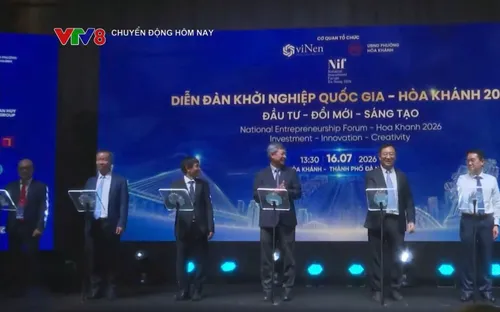 Diễn đàn Khởi nghiệp Quốc gia Hòa Khánh 2026 - Xây dựng hệ sinh thái bền vững